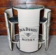 Metal Barrel Furniture, Koti Diy, Garage Furniture, Diy Home Bar, Car Part Furniture, Bathroom Decor Ideas Themes, Barrel Furniture, Bathroom Decor Ideas Colors, Bathroom Decor Ideas