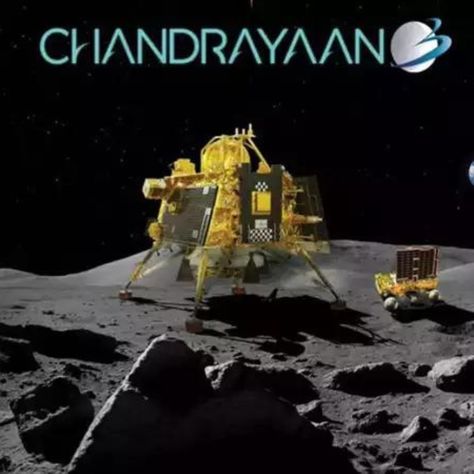 Chandrayaan-3 Mission: "Indin", I reached my destination and you too!' : Chandrayaan-3 Chandrayaan-3 has successfully soft-landed on the moon 🌖! Congratulations, India Chandrayaan 3, Moon Landing, On The Moon, The Moon, Moon, India, Quick Saves