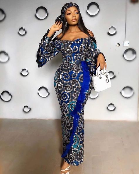 Senegalese Clothing, Moda Afro, Ankara Long Gown Styles, Long African Dresses, Ankara Gowns, Best African Dresses, African Dresses Modern, Ankara Gown Styles, African Wear Dresses