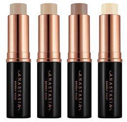 Anastasia Stick Foundation, Contour, & Highlight Now Available Anastasia Highlighter, Anastasia Beverly Hills Foundation, Anastasia Contour, Stick Contour, Anastasia Makeup, Highlight Stick, How To Apply Bronzer, Anastasia Beverly Hills Contour, Foundation For Dry Skin