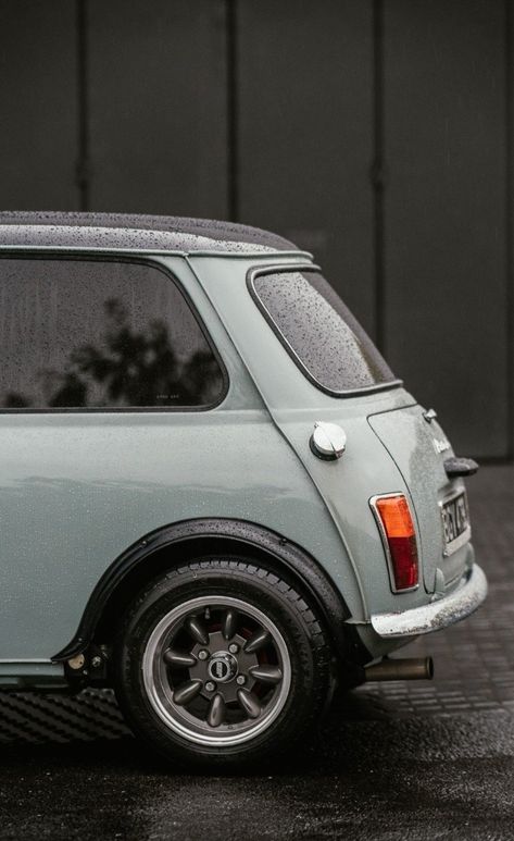 Mini Cooper Photography, Leyland Mini, Mini Cooper Wallpaper, Photo Vintage Retro, Mini Cooper Custom, Cactus Backgrounds, Mini Morris, Barbour Wax, Mini Cooper Classic