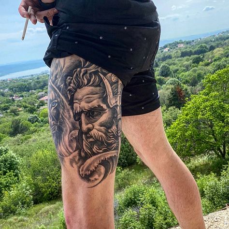 Poseidon Tattoo, Tattoos