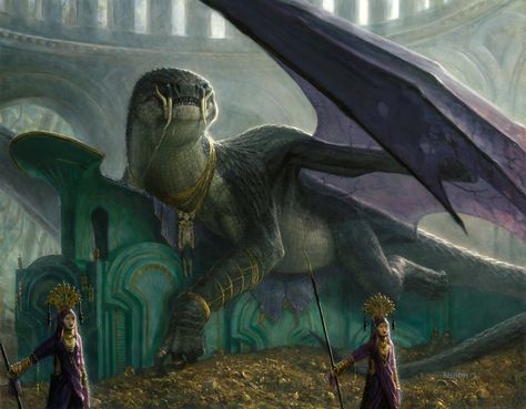 Magic: The Gathering, Mtg Art, Cool Dragons, Fantasy Monster, Fantasy Dragon, Magic Art, Creature Concept, A Dragon, Dragon Art