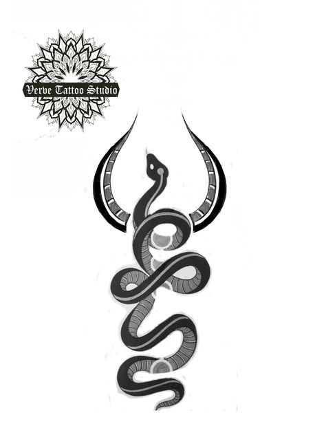 Shiva tattoo ideas Trishul With Snake Tattoo Designs, Shiva Tattoo Ideas, Bholenath Tattoo, Tattoo Baby, Trishul Tattoo, Mandala Inspiration, Cobra Tattoo, Design Tattoos, Snake Tattoo Design