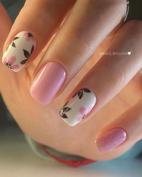 Spring Gel Nails Ideas 2024, Nail Short Ideas, Nail Art Designs For Short Nails, Summer Nail Ideas 2024, Short Summer Nail Ideas, Spring Gel Nails Ideas, Brown Acrylic Nails, Summer Nail Ideas, New Nail Art Design