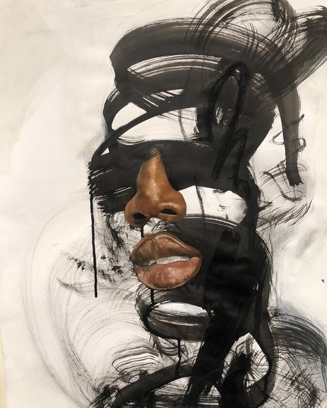 Khari Turner on Instagram: “Here with a fun one I really like this! Thanks again for all the support and love!” Black Art Painting, Afrocentric Art, Unique Drawings, Found Art, Black Artwork, Up Book, Arte Inspo, Black Art Pictures, Black Love Art