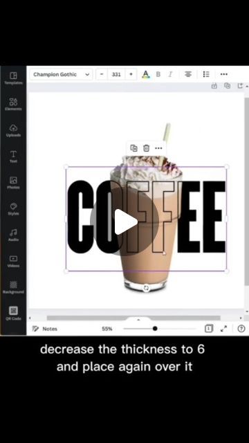 Canva on Instagram: "😍 Check the link in my bio to get Canva Templates bundle 🥰💫 how To create text overlap in canva#canvakeywords #canva #canvahiddengem" Things To Make On Canva, Canva Gif, Canva Tutorials, Blend Words, Create Text, 3d Words, Cut Out Shapes, Text Animation, Text Image