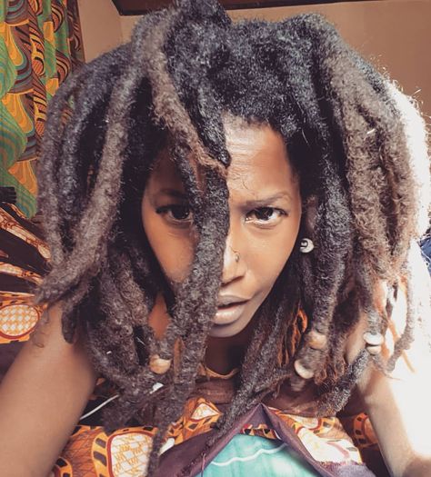 @poemajones || "Natty dread rides again" || locs. Loc’d hair. Natural hair. Dreads. Dreadlocs. Women with locs. Freeform Locs Women, Locs Women, Free Form Locs, Freeform Locs, Hair Dreads, Hair Like Wool, Straight Black Hair, Beautiful Dreadlocks, Dreads Styles