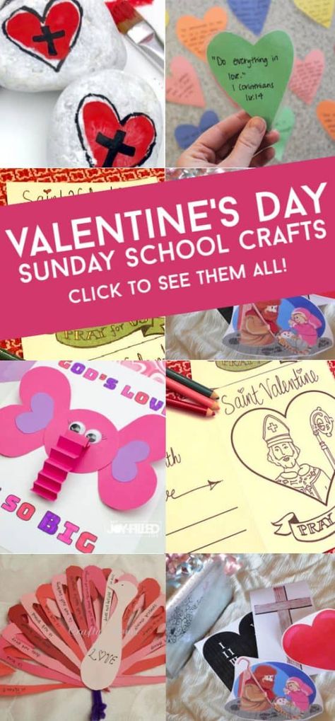 Sunday School Crafts Valentines Day, Sunday School Valentine Crafts For Kids, Sunday School Valentine Crafts, Valentine Sunday School Crafts, Bible Valentine Crafts For Kids, Sunday School Valentines Day Lesson, Valentine’s Day Sunday School Lesson, Church Valentines Crafts, Christian Valentines Crafts