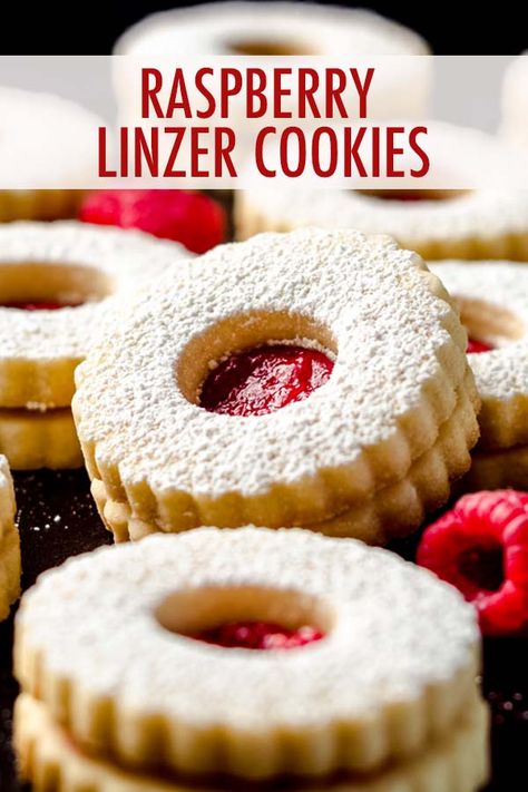 Fresh homemade raspberry spread gets sandwiched between two tender almond flour cookies in this classic Linzer cookie recipe. via @frshaprilflours Cookies With Raspberry Jam, Raspberry Linzer Cookies, Linzer Cookie, Linzer Cookies Recipe, Drop Sugar Cookies, Almond Flour Cookies, Raspberry Cookies, Linzer Cookies, Raspberry Filling