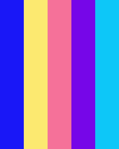 Cheerful Inside Bright And Cheerful Color Palette, Color Palette Fun Happy, Vibrant Color Palette Bright Colours, Bright Cmyk Color Palette, Popart Color Pallete, Samsung M12, School Festival, Custom Furby, Hexadecimal Color