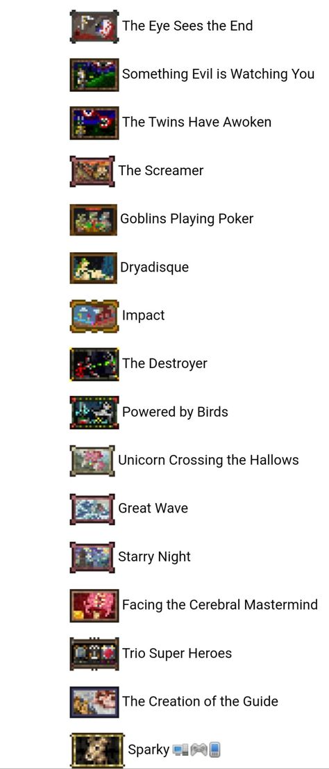 Goblin Tinkerer, Terraria Tips, The Hallow, Terraria, Great Wave, Terrarium, Starry Night, Minecraft, Umbrella