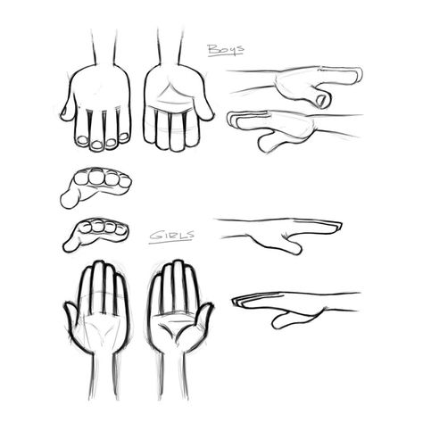 3 of 3 Hand Reference sheet for Modelers by dagracey.deviantart.com on @DeviantArt Hand Drawing Side View, Salute Drawing Reference, Flat Hand Reference, Hands Stylized, Cartoon Hands Reference, Hand Anatomy, Character Turnaround, Cartoon Body, Vis Dev