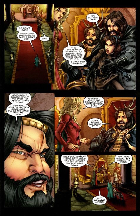 A song of ice and fire, game of thrones, graphic novel, comic, Georgia R.R. Martin, Arya Stark Game Of Thrones Comic, Dark Fantasy Book, A Game Of Thrones, Black Cat Marvel, Song Of Ice And Fire, Cersei Lannister, Gra O Tron, Ice And Fire, Game Of