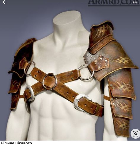 Shoulder Armour, Costume Armour, Armor Clothing, Larp Costume, Shoulder Armor, Leather Armor, Knight Armor, Medieval Armor, Fantasy Costumes