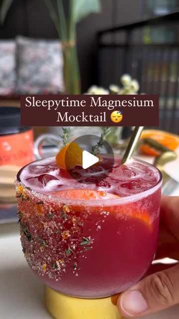 56K views · 4.7K likes | beeya® - natural support for women’s hormones on Instagram: "Sip your way into slumber with our Sleepytime Magnesium Mocktail, infused with our NEW beeyavibe magnesium superblend to support deeper sleep, tart cherry juice to support melatonin (your sleepy hormone) and chamomile tea which has been shown to help reduce insomnia. Say goodbye to restless nights and hello to sweet dreams for balanced hormones and overall well-being 😴💤  Want to learn more about the star ingredient here? ✨ Comment “VIBE” to get our NEW triple magnesium blend!  SLEEPYTIME MAGNESIUM MOCKTAIL Serves: 1 Prep time: 5 mins  Ingredients: ✨⅓ cup strong chamomile tea ✨1 orange wedge + extra peel and zest as garnish ✨1 scoop beeyavibe magnesium ✨⅓ cup tart cherry juice ✨1 tsp maple syrup - option Magnesium Mocktails, Balanced Hormones, Tart Cherry Juice, Orange Wedges, Cherry Juice, Chamomile Tea, Cherry Tart, Recipe Box, Mocktails