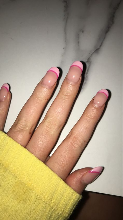 Grown Out Nails, Pink Nails, Manicure, Nails, Pink, Quick Saves