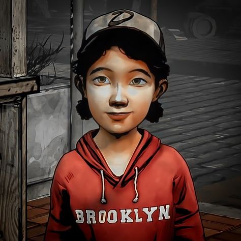 Twdg s1 Clementine Season 1 Twd, Clementine Twd S1, Twdg Season 1, Twdg Icons, Clem Twdg, Twd Telltale, Dr Visuals, Twd Game, The Walking Dead Telltale