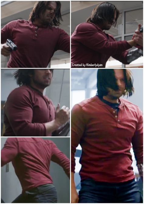 Bucky Barnes Red Shirt, Bucky Barnes Fan Art, Bucky Barnes Aesthetic, James Buchanan "bucky" Barnes, Bucky Barnes Marvel, Barnes Marvel, James Barnes, James Buchanan Barnes, Bucky And Steve