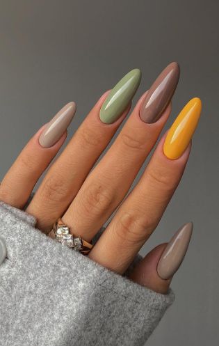 November Nail Designs, November Nails, Fall Nail Trends, Fall Gel Nails, October Nails, Her Nails, Fall Nail Art, Fall Nail Colors, Brown Nails