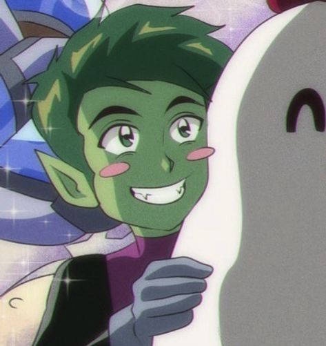 Raven And Beastboy Fanart Matching Pfp, Raven And Beastboy Icon Matching, Beastboy X Raven, Beastboy And Raven Matching Pfp, Bxg Matching Icons, Raven X Beastboy, Beast Boy Teen Titans, Raven Pfp, Ig Pfp