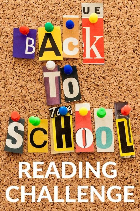 Take the easy back to school book reading challenge to get everyone reading from day one of the school year. Includes free printables to get you started. #backtoschool #GrowingBookbybBook #readingchallenge #bookbybookchallenge #teaching #education