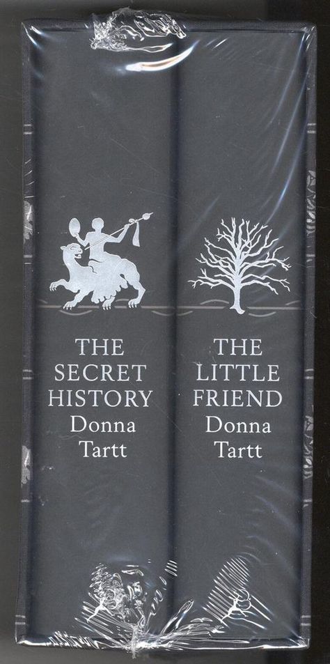 DONNA TARTT: The Secret History & The Little Friend, Deluxe Slipcase, Signed The Little Friend Donna Tartt, Donna Tartt, The Secret History, Chalkboard Quote Art, The Secret, History, Signs, Books