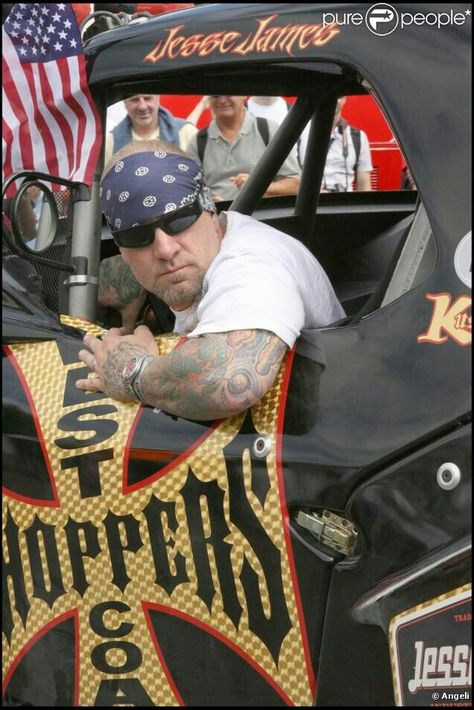 Jesse James Motorcycles, Famous Gangsters, West Coast Choppers Jesse James, Billy Lane, West Coast Chopper, Motorcycle Gang, Harley Davidson Art, West Coast Choppers, Jessie James