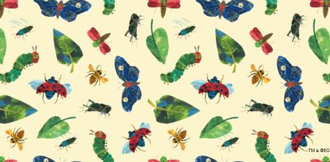 Eric Carle Wallpaper, Eric Carle Art, Children's Book Week, Hungry Caterpillar Birthday, Fruit Birthday, Birthday Party Hats, Wallpaper Laptop, The Very Hungry Caterpillar, Farm Scene