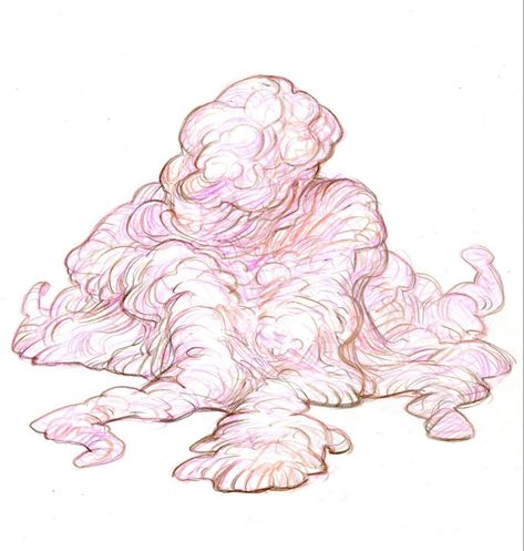 Blob Creature, Blob Monster, Chaos Spawn, Blob Art, Dnd Creatures, Particle Accelerator, The Blob, Analog Horror, Morning Pages