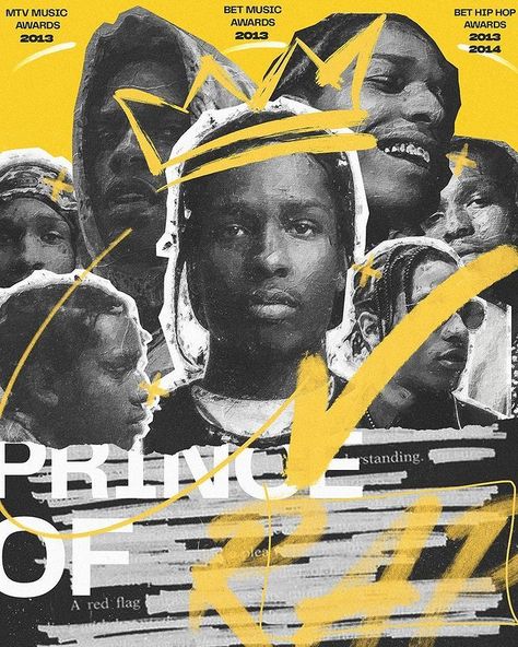 Hip Hop Poster, Sport Poster Design, Album Art Design, Music Poster Design, Graphic Design Photoshop, Asap Rocky, Sports Graphic Design, Cover Art Design, Design Grafico