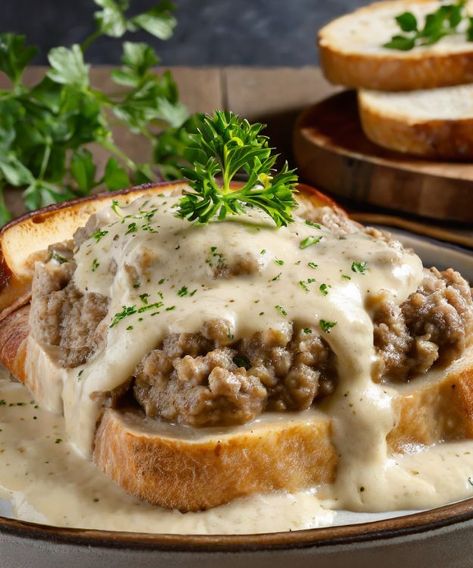 Dinner With Hamburger Meat, Make With Ground Beef, Cooktop Cove, Hamburger Gravy, Hamburger Dishes, Meat Meals, Ground Beef Dishes, Beef Casserole Recipes, Hamburger Recipes