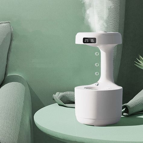 VAPORZEN HUMIDIFIER : - 🌿 Enhanced Humidity: Provides consistent moisture to the air, which is essential for healthy plant growth, especially in dry indoor environments. 💧 - 💚 Improved Air Quality: Helps to filter and clean the air, creating a healthier environment for plants to thrive. 🌱 - 🌸 Reduced Leaf Drop**: Maintains optimal humidity levels, which helps prevent leaves from drying out and falling off. 🍃 - 🌞 Better Growth: Promotes robust growth and vibrant foliage by maintaining a stable... Aromatherapy Humidifier, Ambiance Lighting, Led Clock, Anti Gravity, Cool Mist Humidifier, Calming Scents, Air Humidifier, Water Droplets, Aroma Diffuser