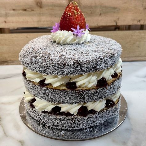 Lamington Cake - Forestway Fresh Lamington Cake, Chocolate Mocha Cake, Strawberry Sponge Cake, Raspberry Mousse Cake, Rainbow Layer Cakes, Chocolate Dip, Strawberry Cream Cakes, Mocha Cake, Gluten Free Chocolate Cake