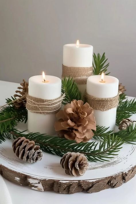 These winter tray decor ideas are perfect for winter decorating! Spruce up your winter decor with these gorgeous winter tray decor ideas and be inspired for winter! Let me know what you think of these winter tray decor ideas! Winter Dough Bowl, Dough Bowl Ideas, Winter Tray Decor, Winter Tray, Tray Decor Ideas, Christmas Party Crafts, Coastal Christmas Decor, Winter Decorating, Christmas Flower Arrangements