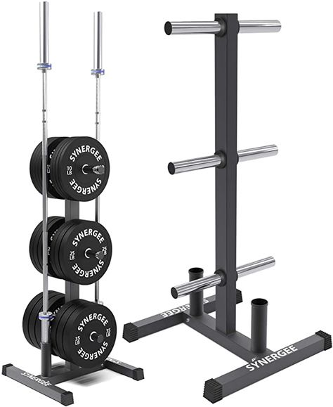 Weight Racks Ideas, Fitness Equipment Storage, Home Gym On A Budget, Gym Storage, Diy Gym Equipment, Home Gym Essentials, Home Gym Garage, Weight Rack, Gym Garage