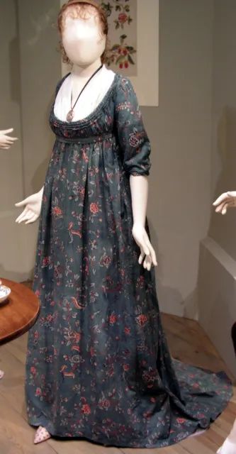 Curtain-Along Dress #2: 1790s – American Duchess Blog Regency Picnic, Gothic Regency, 1790s Fashion, 1700 Fashion, Regency Gown, Museum Of London, Historical Costuming, Regency Era Fashion, Green Plain