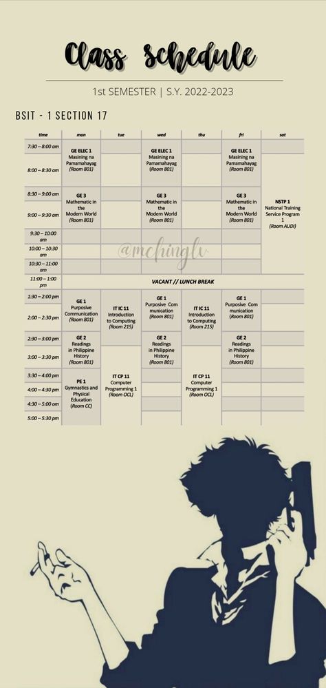 #spike #spikespiegel #cowboybebop #spacecowboy #classschedule #schedule #anime #screenlock #wallpaper #bsit Background For Schedule, Schedule Wallpaper, Anime Schedule, Class Schedule Template, Spike Spiegel, Anime Theme, Space Cowboy, Dolls Clothes Diy, Wallpaper Doodle