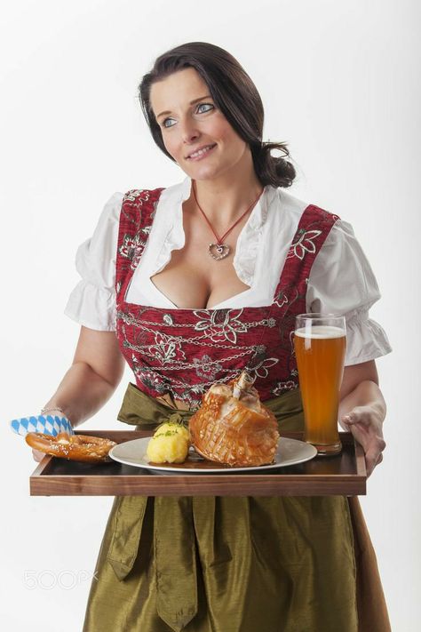 Beer Drinking Girl, German Beer Girl Costume, Octoberfest Girls, Kathy West, German Pastries, Octoberfest Beer, German Beer Festival, Beer Maid, Beer Wench