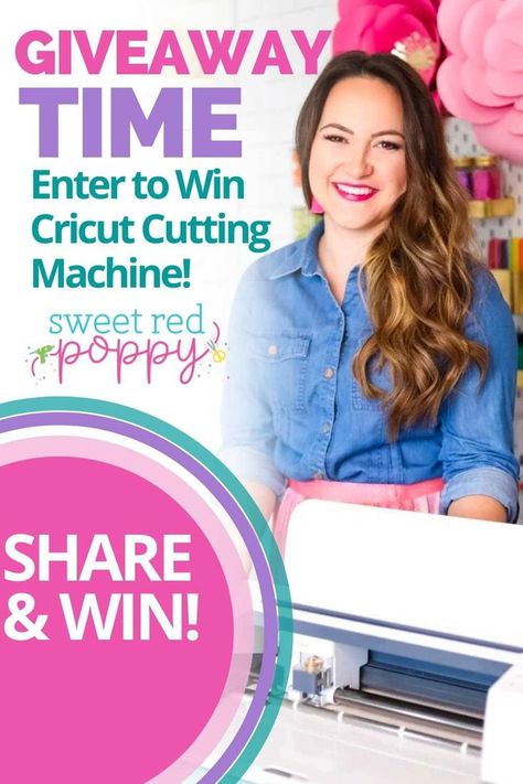 Win a Cricut machine + enrollment in Cricut Made Easy an online self-paced video course by Cricut expert Sweet Red Poppy. Brother 1034d Serger, Brother 1034d, Sweet Red Poppy, Craft Room Tables, Cricut Maker 3, Circuit Crafts, April Crafts, Cookie Maker, Sewing Courses