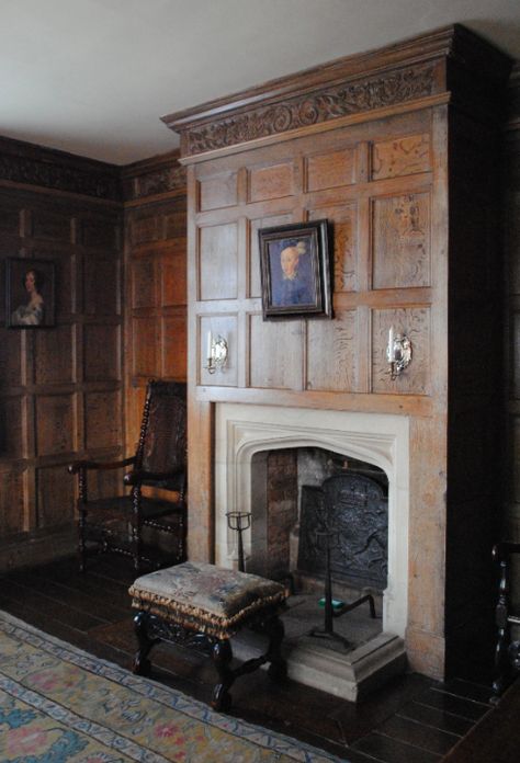 Pemberly Aesthetic, Formal Fireplace, Nell Gwynn, Tudor Decor, Tudor Dollhouse, English Tudor Homes, Manor Interior, Tudor Revival, English Interior