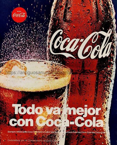 Antiguos anuncios de antes: Coca Cola (23 anuncios) Coca Cola Ad, Milk Ice Cream, Ice Cream Candy, Candy Cake, Coca Cola Vintage, Coca Cola, Rose Wine, Alcoholic Drinks, Coco