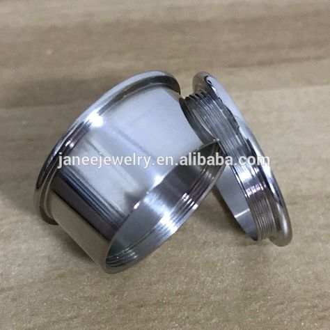 Metal Lathe Projects, Black Zirconium Ring, Coin Rings, Ring Blanks, Handmade Jewelry Ring, Ring Making, Titanium Ring, Detailed Jewelry, Guangdong China