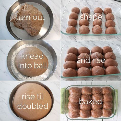 brown-bread-recipe-how-to-make-rolls-1 Copycat Outback Bread, Outback Bread Recipe, Molasses Bread Recipe, Outback Bread, Molasses Bread, Brown Bread Recipe, Bread Biscuits, Mixer Recipes, Homemade Rolls