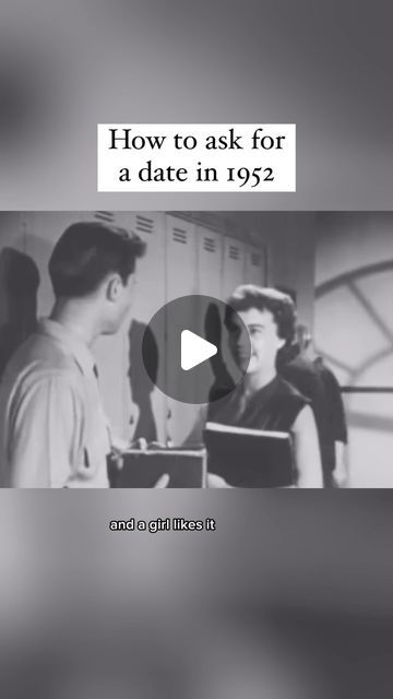 A look back at dating advice from the early 1950s on how to ask someone out on a date. How do you think these tips on dating etiquette co... | Instagram How To Ask Someone Out, Asking Someone Out, 1950’s Fashion, Dating Advice, Back In The Day, Looking Back, Thinking Of You, History, Inspirational Quotes