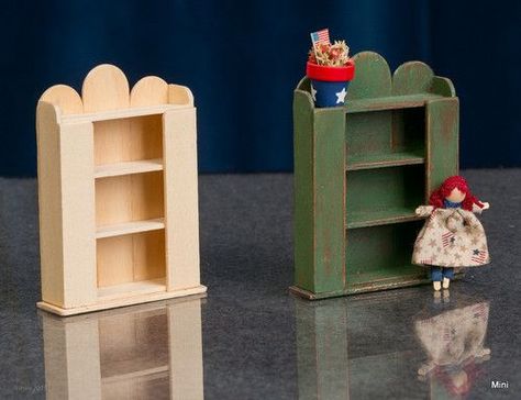 Pinterest Craft, Popsicle Stick Houses, Modern Dollhouse Furniture, Sticks Furniture, Popsicle Crafts, Doll Furniture Diy, Stick Crafts, Fairy Furniture, Popsicle Stick Crafts