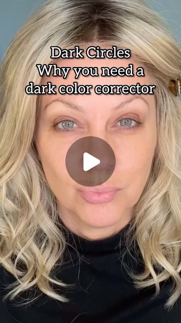 Blondie Social on Instagram: "A lot of people mistakenly try to use a light concealer shade to correct dark circles.  This is like applying white paint on top of black- the dark will still show through!  Don't be afraid to try a shade darker than your skin tone- after that you can apply a little brightener.  Need help choosing a color corrector?  DM a picture to me!  #darkcircles #colorcorrection" How To Apply Concealer For Dark Circles, How To Choose Concealer Color, How To Choose Concealer, Color Corrector Guide, Color Correct Dark Circles, Light Concealer, Covering Dark Circles, Concealer Shades, Concealer Colors