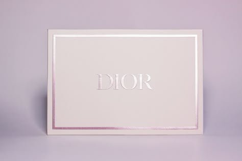 Dior Invitation Card, Dior Invitation, Retail Business Cards, Dior Event, Pink Overlay, Exclusive Event, Name Card Design, Fashion Logo Branding, Paper Background Design