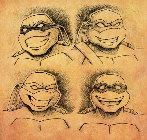 Teenage Mutant Ninja Turtles Sketch, Tmnt Sketches Drawings, Ninja Turtles Drawing Sketches, Drawing Sketches Cartoon, Ninja Turtles Art Draw, Ninja Turtles Drawing, Tmnt Sketch, Turtles Drawing, Tmnt Drawings