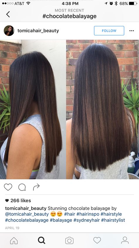 Balayage Straight, Hair Color Light Brown, Brown Hair Balayage, Brown Blonde Hair, Brown Hair With Highlights, Short Hairstyle, Long Straight Hair, Hair Color Balayage, Dark Brown Hair